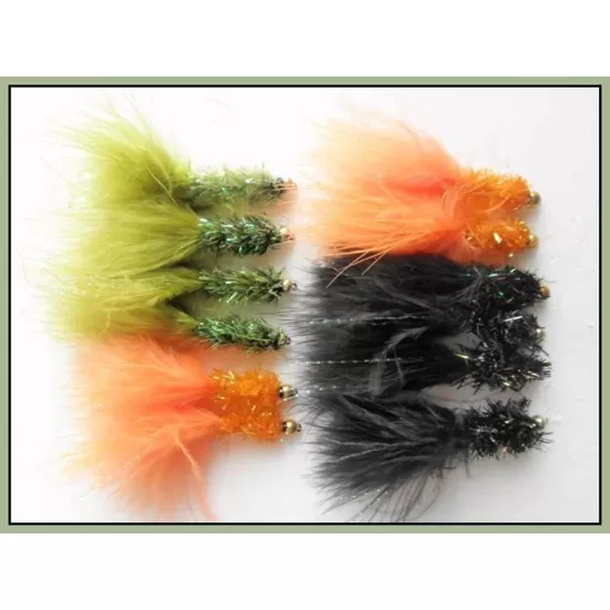 12 Goldhead Fritz, Orange,Black & Olive