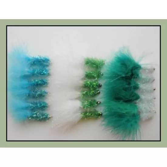 18 Goldhead Fritz ,Blue, Green & white