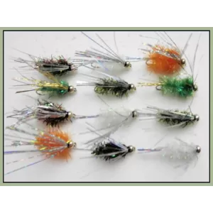 12 Goldhead Sparkle Fritz Wings - Full Range