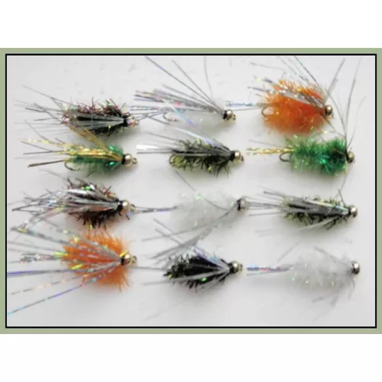 12 Goldhead Sparkle Fritz Wings - Full Range