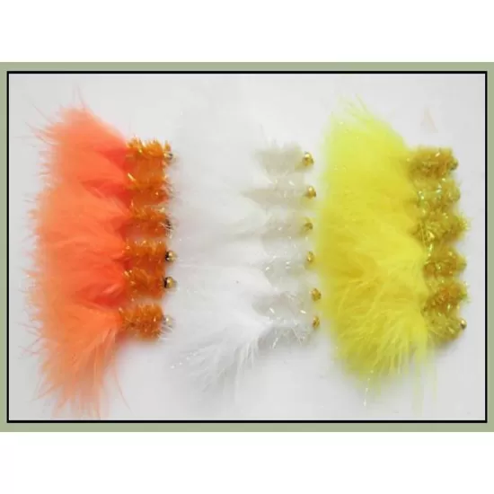 18 Goldhead Fritz ,White/Yellow/Orange
