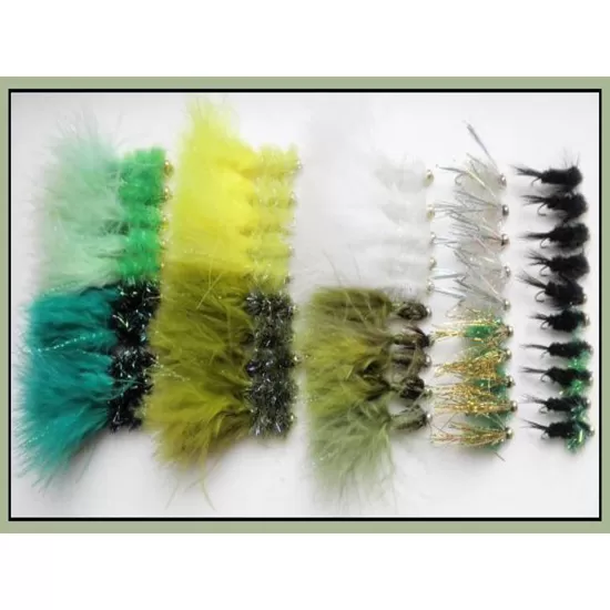 50 Goldhead Fritz Lures with Montanas