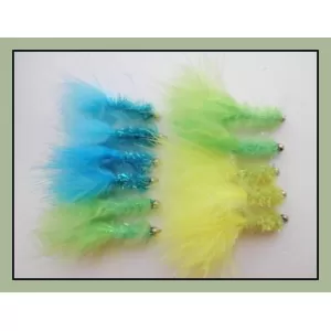 12 Goldhead Fritz - Yellow,Lime & Blue