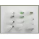 12 Mini Cats Whiskers - White