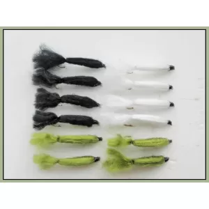 12 Baby Doll, Olive,Black and White