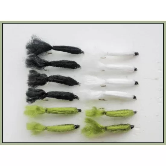 12 Baby Doll, Olive,Black and White