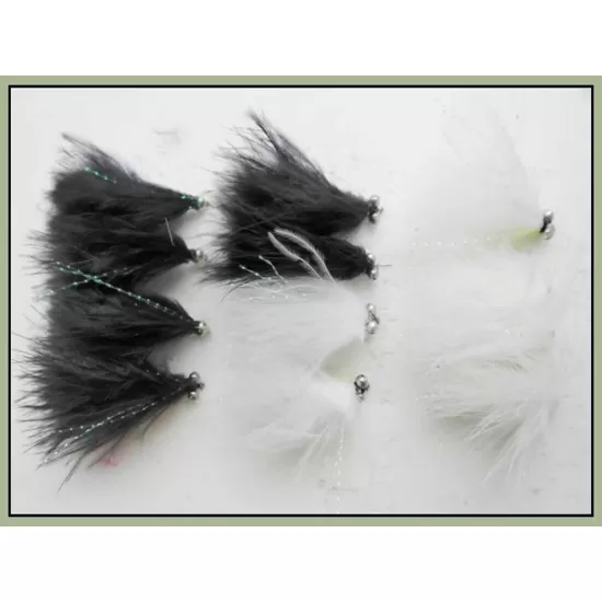 12 Cats Whiskers - Mixed Black and White - Beadeye & GH