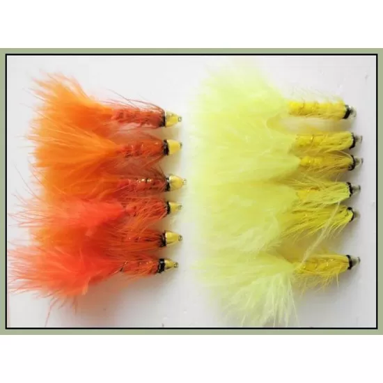 12 Orange and Yellow Conehead