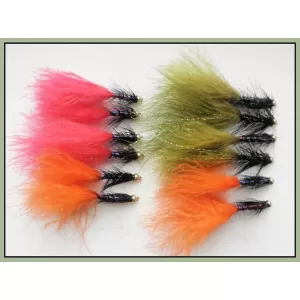 12 Goldhead Dancer,Red, Olive and Orange