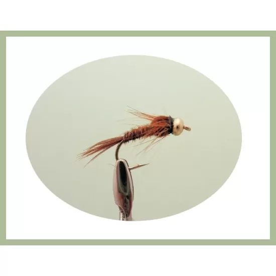 24 Barbless Winter Top Sellers -  Goldhead Olive Damsels, Cats, GH Nymphs, Tungsten Nymphs