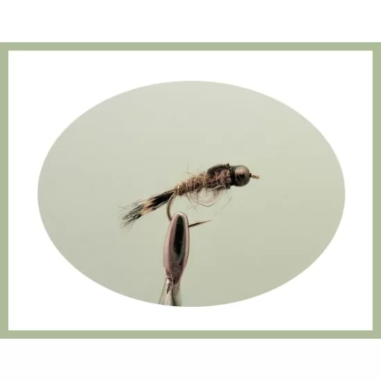 24 Barbless Winter Top Sellers -  Goldhead Olive Damsels, Cats, GH Nymphs, Tungsten Nymphs