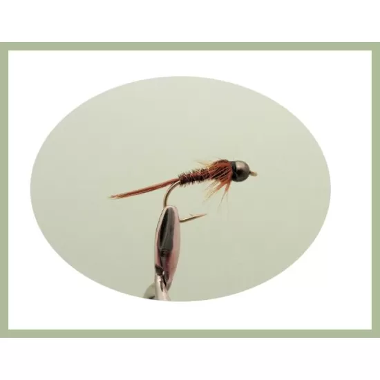 24 Barbless Winter Top Sellers -  Goldhead Olive Damsels, Cats, GH Nymphs, Tungsten Nymphs