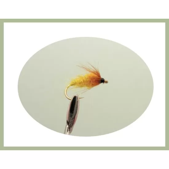 24 Nymphs in a LARGE Troutflies Silicone Insert Box