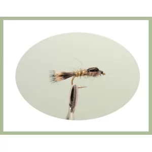 45 Mixed Flies in a Troutflies -  LARGE Silicone Insert Box