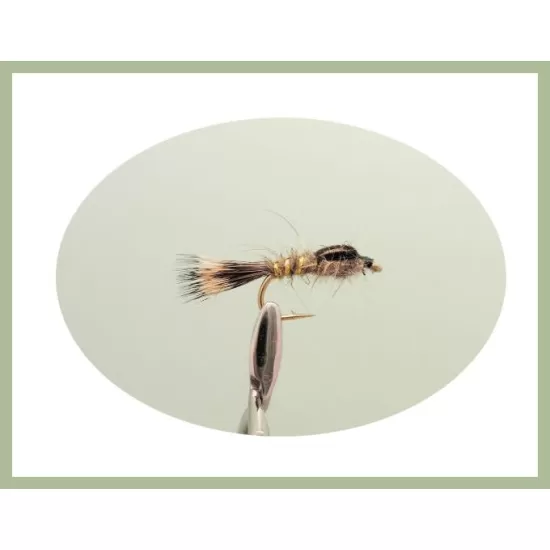 45 Mixed Flies in a Troutflies -  LARGE Silicone Insert Box