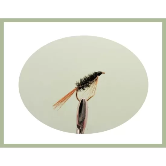 45 Mixed Flies in a Troutflies -  LARGE Silicone Insert Box