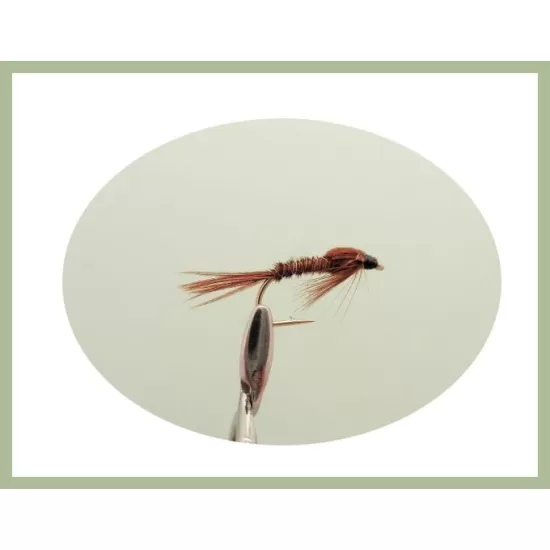 45 Mixed Flies in a Troutflies -  LARGE Silicone Insert Box