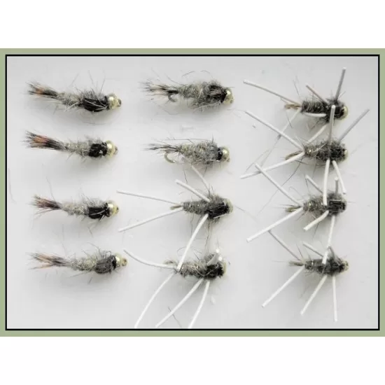 12 Goldhead Hares Ear - Legged and Standard