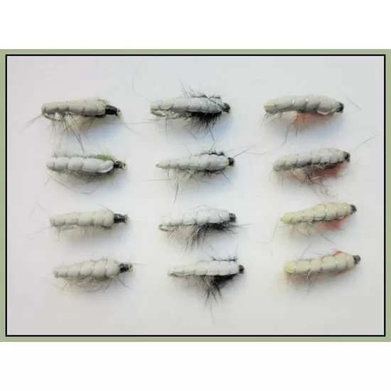 12 Czech Nymph, Black Olive & Brown