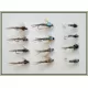 12 Pheasant Tail, Pearly,Natural & Flash Head