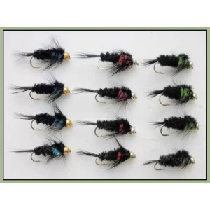 12 Goldhead Montana  Red Green Blue,  - Longshank