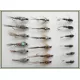 18 Nymph Flies - Flash - Hares Ear,Pheasant Tail and Pearly