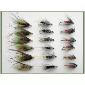 18 Wet Flies, Kate Mclaren ,Gorgeous George, Green Peter