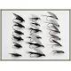 18 Wet Flies - Alder, Iron Blue and Black Gnat