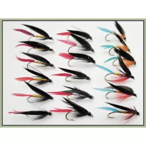 18 Barbless Butcher Trout Flies