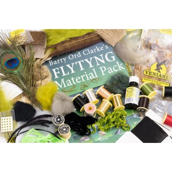 Barry Ord Clarke's Fly tying Material Pack