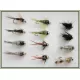 12 Barbless Goldhead Nymph - Mixed Pack