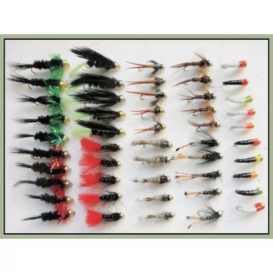 50 Goldhead Buzzer and Nymph