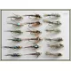 18 Goldhead Nymphs, Hares Ear,Pheasant tail, Evils
