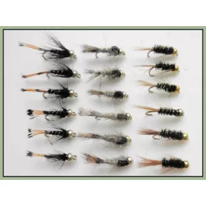 18 Goldhead Daiwl Bach, Pennel, Hares Ear Flash