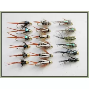 18 Goldhead Nymph,Prince,Copper John, Evil