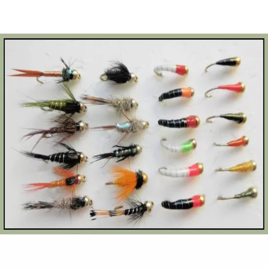 24 Goldhead Buzzers and Goldhead Nymphs