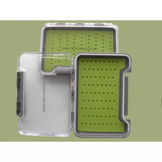 Troutflies Silicone Insert Fly Box - Green 
