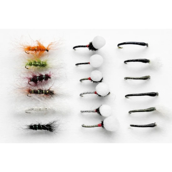 18 Barbless Buzzers, Shipman, Suspender, Epoxy