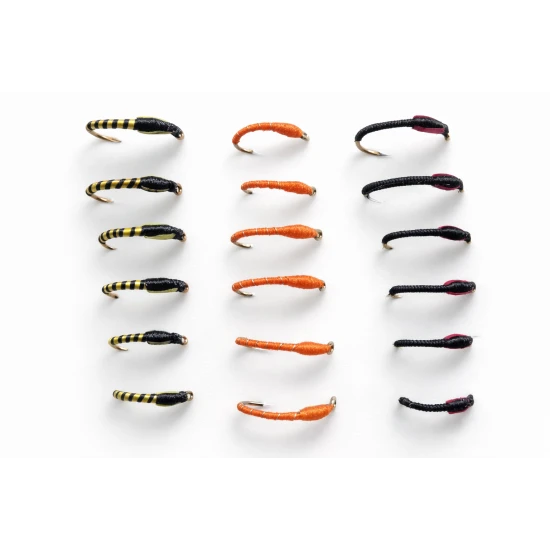18 Buzzers - Black/Red ,Tiger and Orange