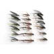 18 Wet Flies - Hares Ear ,Pheasant Tail, Medium Olive