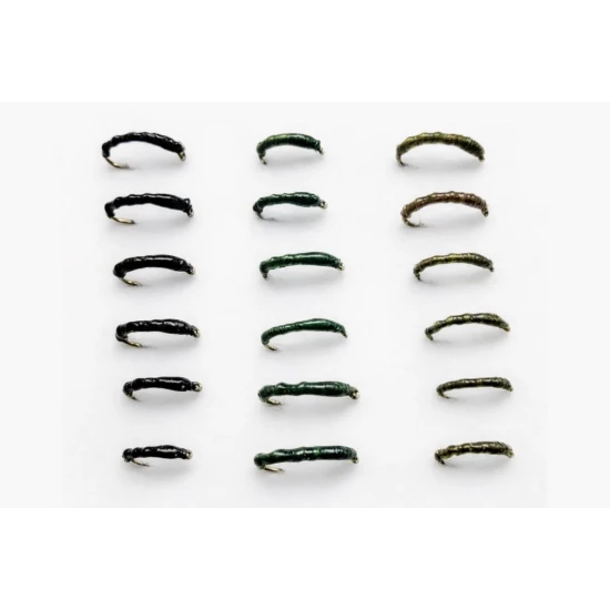 18 Flexi Buzzer - Black Green and Olive