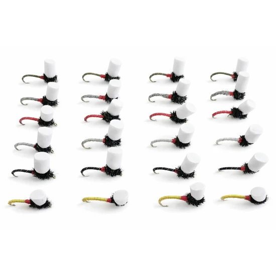 24 Suspender Buzzers - 6 Colours