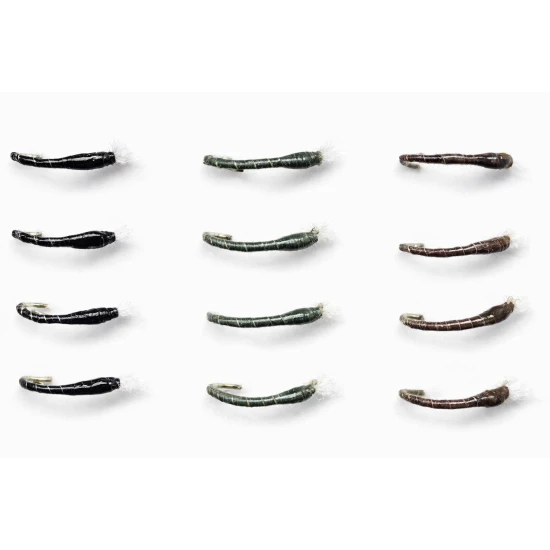 12 Epoxy Buzzer - Black, Brown &  Olive (Breathers)