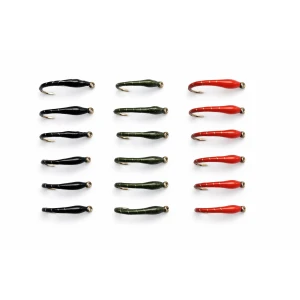 18 Epoxy Buzzer - Black,Olive and Orange
