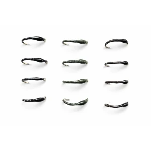 12 Epoxy Buzzer - Black, Brown and Olive