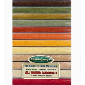 Hemingways Dubbing Dispenser – All Round Mix 1