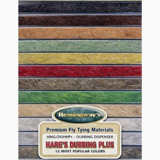 Hemingways Dubbing Dispenser Hares Ear Plus