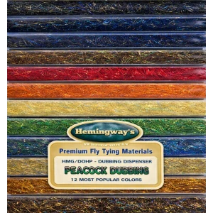 Hemingways Peacock Dubbing Dispenser