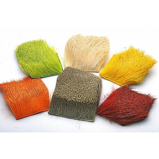 Deer Body Hair Plain Dyed 