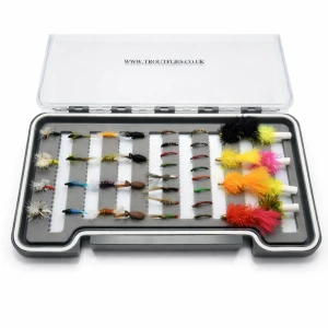 40 Barbless Boxed Summer Flies